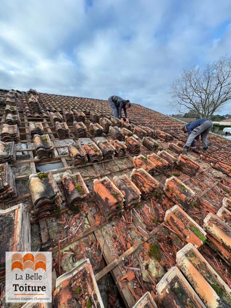 Création de charpente bois à Mérignac - La Belle Toiture
