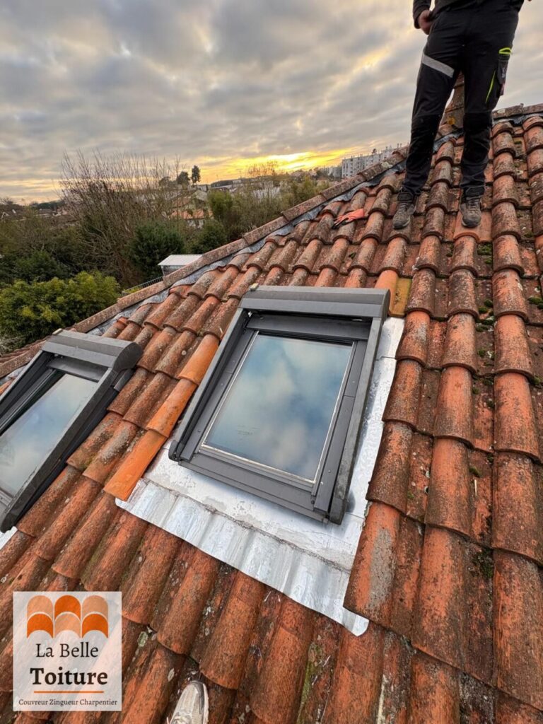 Abergement cheminée zinc à Mérignac - La Belle Toiture